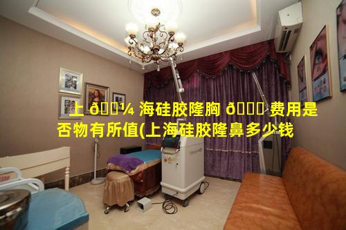 上 🌼 海硅胶隆胸 🍁 费用是否物有所值(上海硅胶隆鼻多少钱)